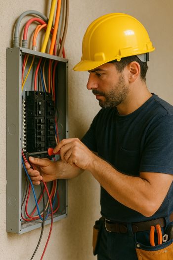 Professional electrician in Chestertown
